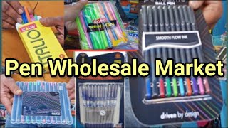 Pen Wholesale Market In Kolkata||Linc,Pentonic,Cellopen||#mcvloglife