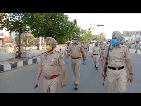 Lockdown `ਚ Amritsar Police ਦਾ Flag March