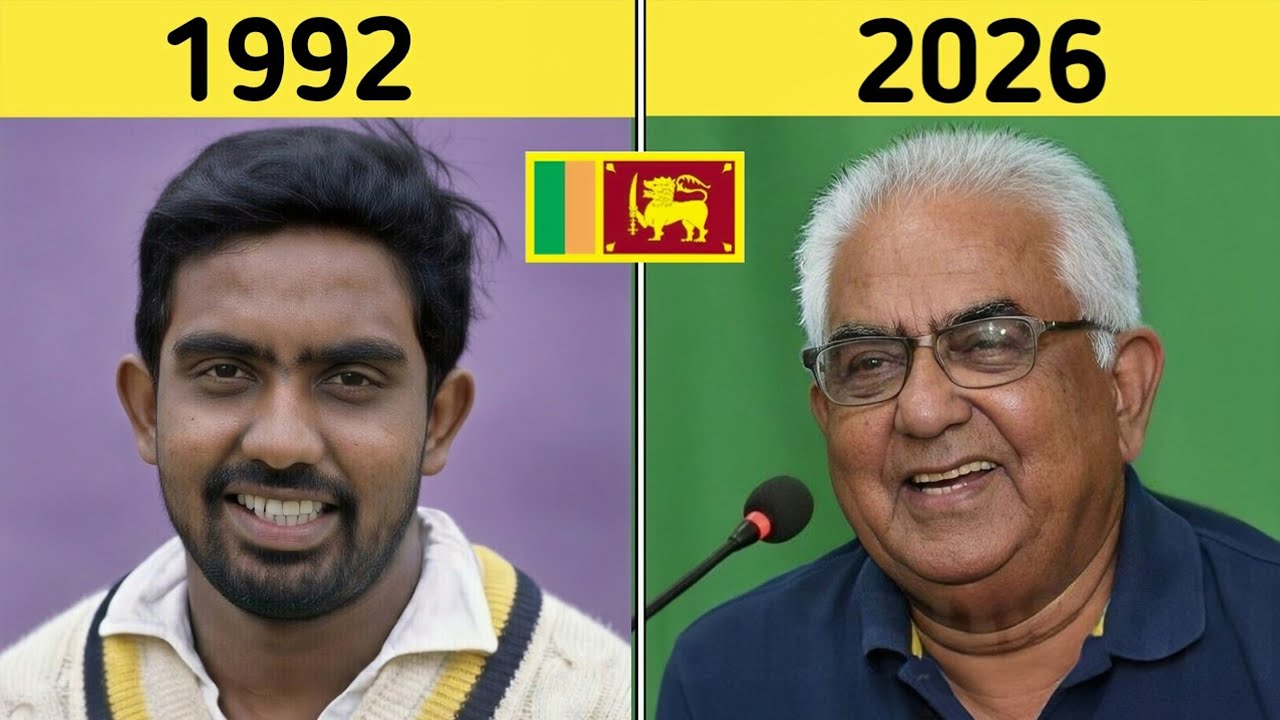 Sri Lanka 🇱🇰 1992 Cricket World Cup Squad | Then and Now | Legends 