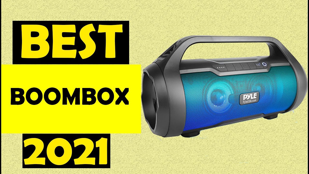 TOP 05 Best Boomboxes of 2021 YouTube