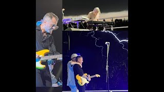 GUITAR VS PIANO With thunder and lightning