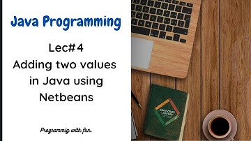 Lec#4 Adding Two Values in java language using Netbeans | Java Programming Tutorials in Urdu