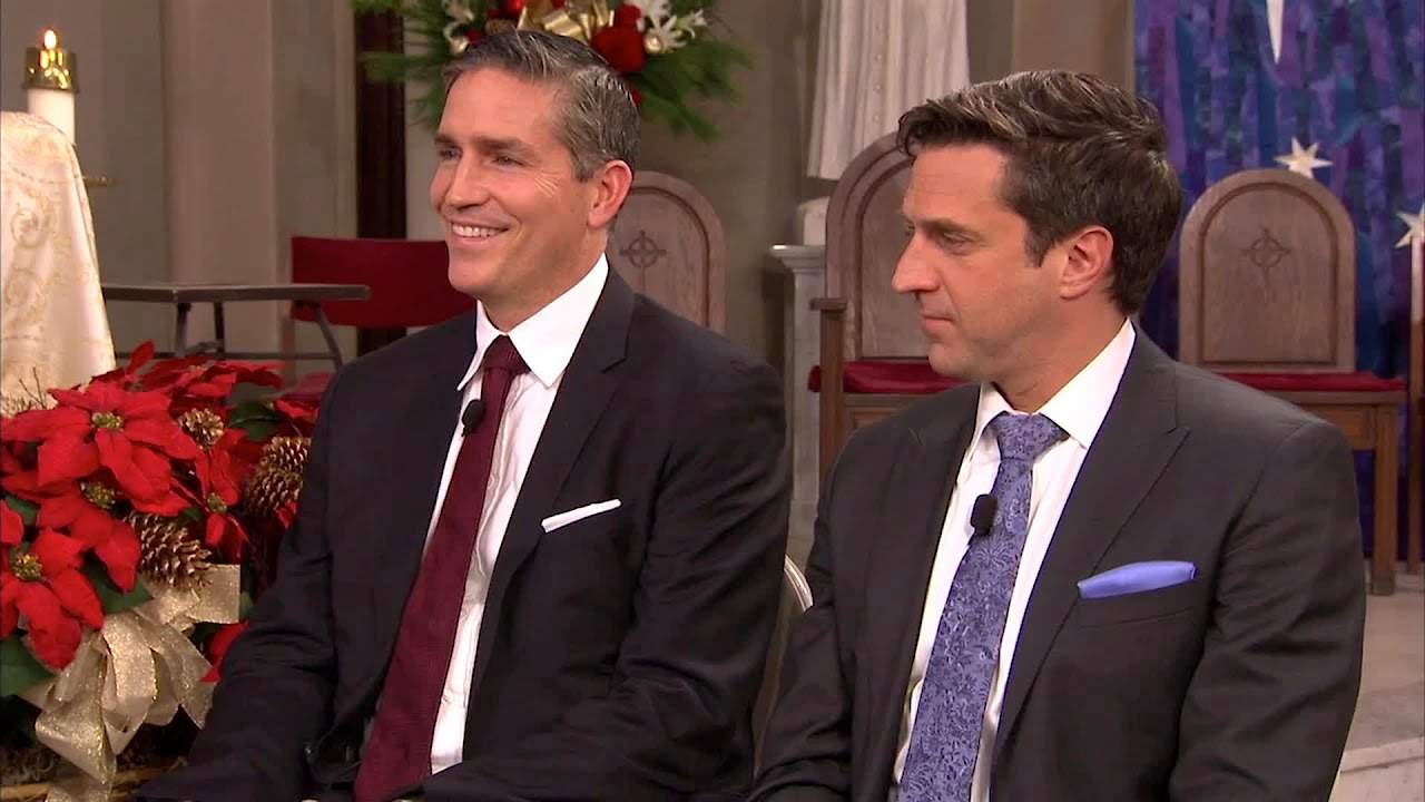 Jim Caviezel & Raul Esparza -- Talk About Christmas