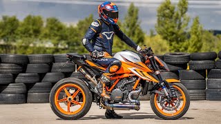 Download Lagu KTM 1290 SUPER DUKE R EVO 2022 -  acceleration test 0-200km/h \u0026 time attack | RokON VLOG #131 MP3