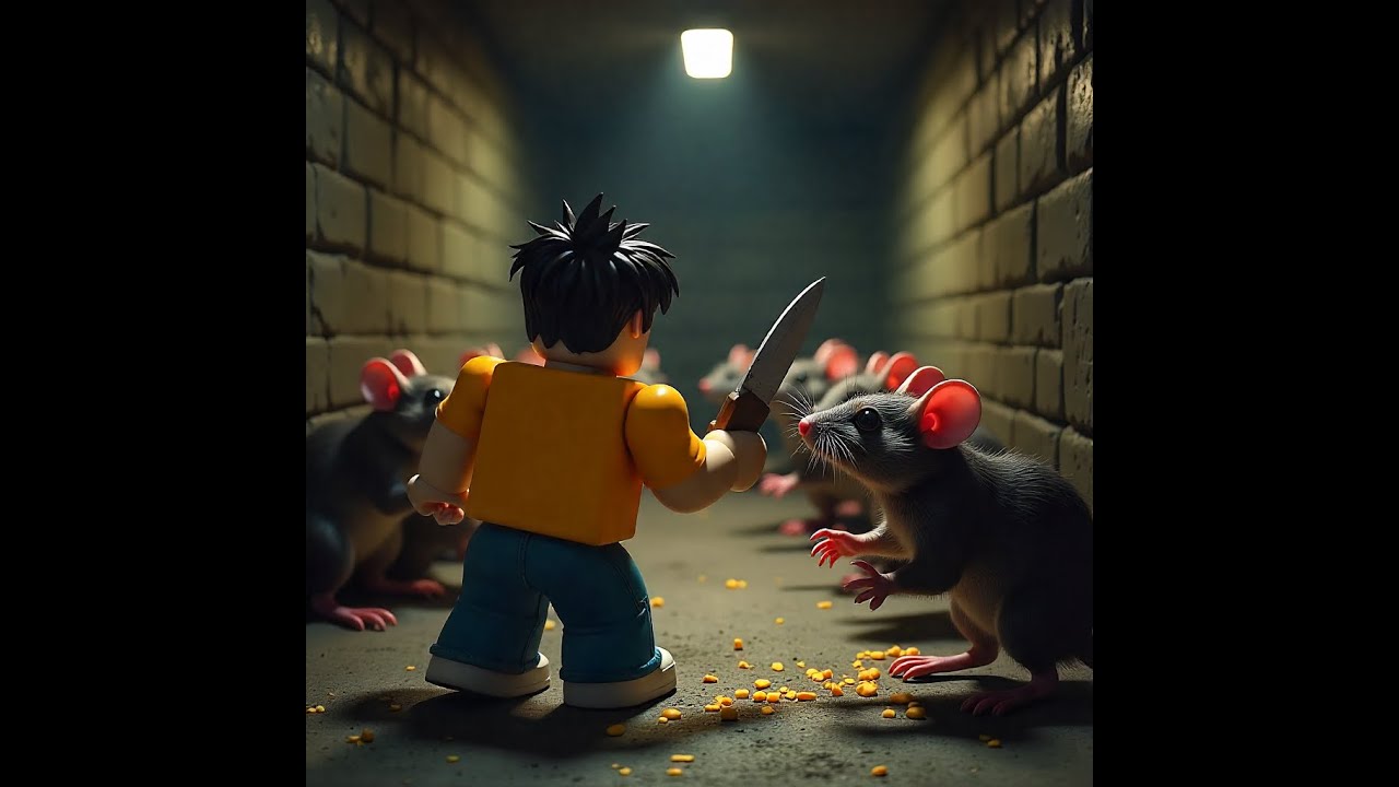 Trapped in a Giant Cheese Maze! Can I Escape Before the Rats Catch Me?