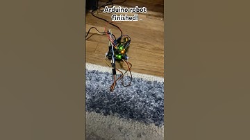Arduino robot complete #robotics #arduino #servos #shorts