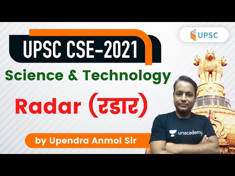 7:00 PM - UPSC CSE 2021 | Science and Technology by Upendra Anmol | Radar