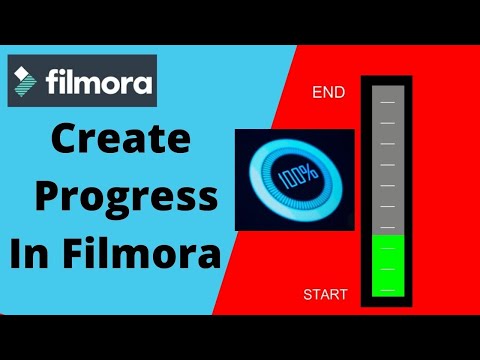 How To Make Own Progress Bar In Filmora I  Step-By-Step Quick