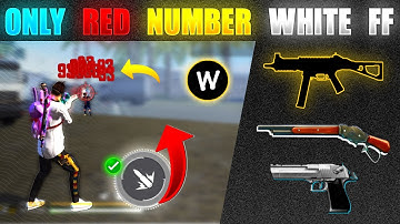 ONLY RED NUMBER @WhiteFF ✅- para SAMSUNG A3,A5,A6,A7,J2,J5,J7,S5,S6,S7,S9,A10,A20,A30,A50,A70.FF