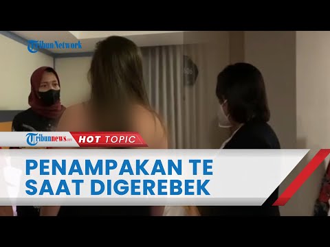 Penampakan Selebgram TE saat Digerebek di Kamar Hotel, Pakai Dress Hitam Terbuka Layani Pelanggan