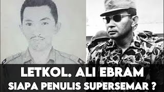 Ali Ebram Sang Pengetik Naskah Supersemar Resimi