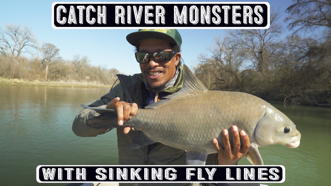 Catch River Monsters with Sinking Fly Lines 