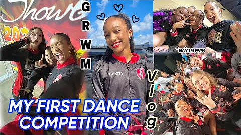 GRWM+VLOG: My 1st dance competition *exciting*