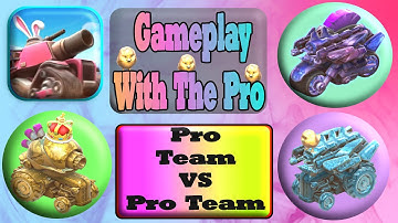 Pico Tanks - Gameplay with the Pro + SlowMo Action | Best iOS/Android 3V3 Tanks Multiplayer