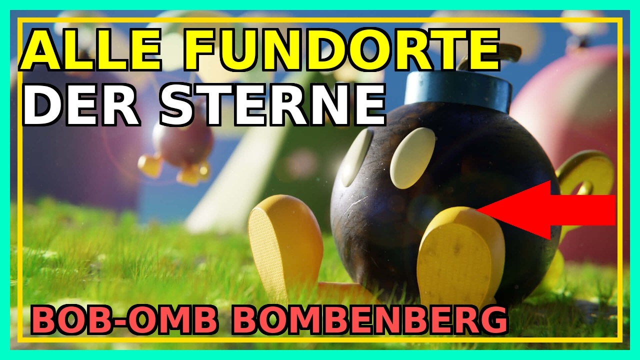 Super Mario 64: Alle Sterne in Bob-ombs Bombenberg (100% Guide)