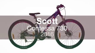 Женский велосипед Scott Contessa 730 2016. Обзор(Scott Contessa 730, подробнее: http://www.velostrana.ru/scott/contessa-730/ Спортивный женский велосипед Scott Contessa 730. Мягкая вилка HL..., 2016-04-21T09:05:09.000Z)