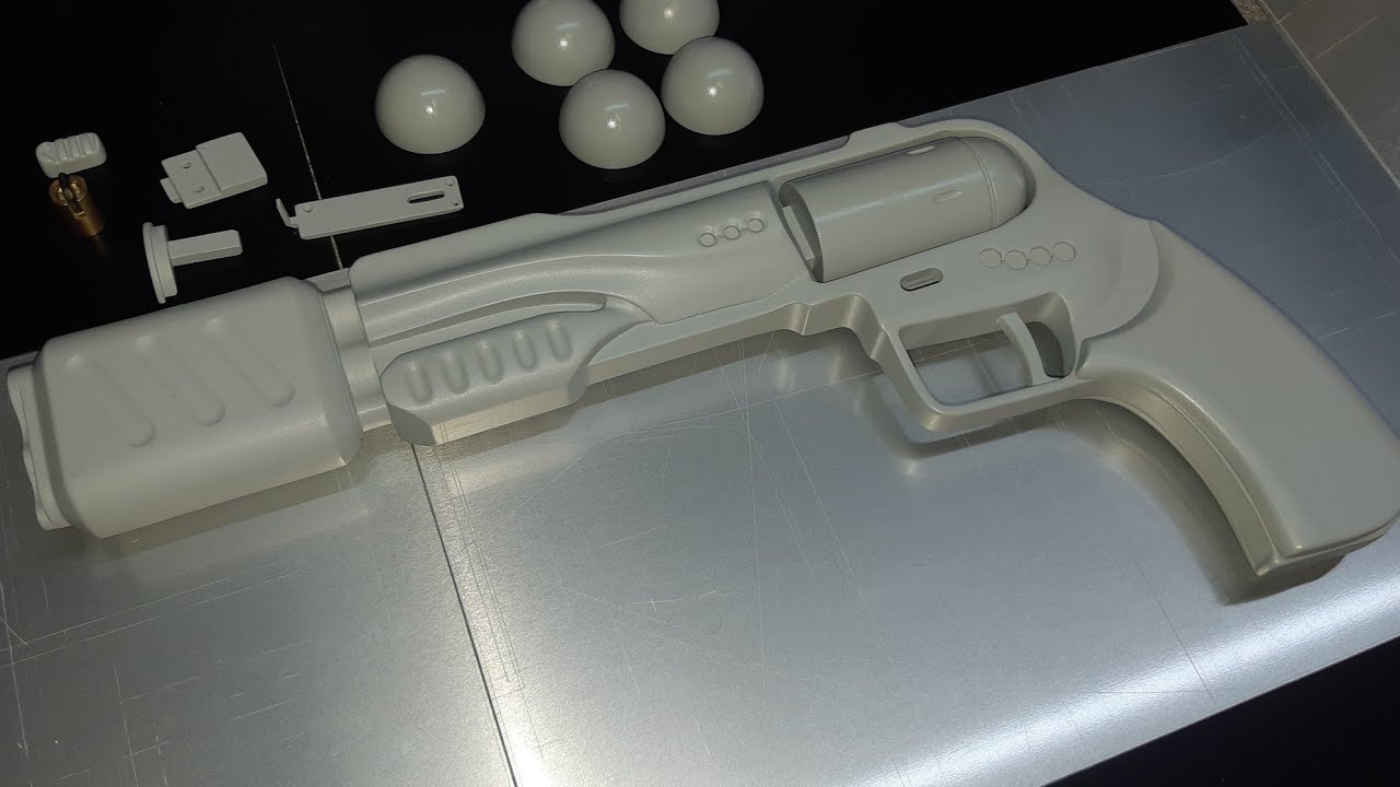 Ronons Blaster Particle Magnum Patterns Ready For Mould Making - YouTube