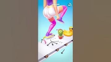Heel Step Smash 👠 845 Level Gameplay Walkthrough | Best Android, iOS Games #shorts