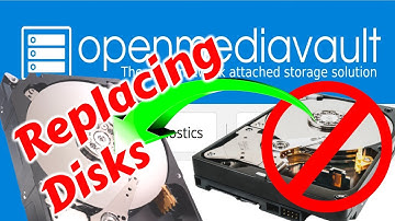 OpenMediaVault Replacing Hard Disks