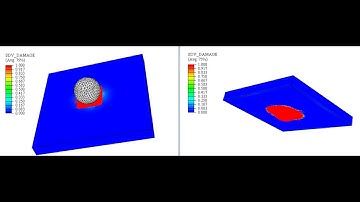 How to Implement/Invoke Johnson Holmquist-2 (JH2) material model in Abaqus? Advanced Module-Abaqus