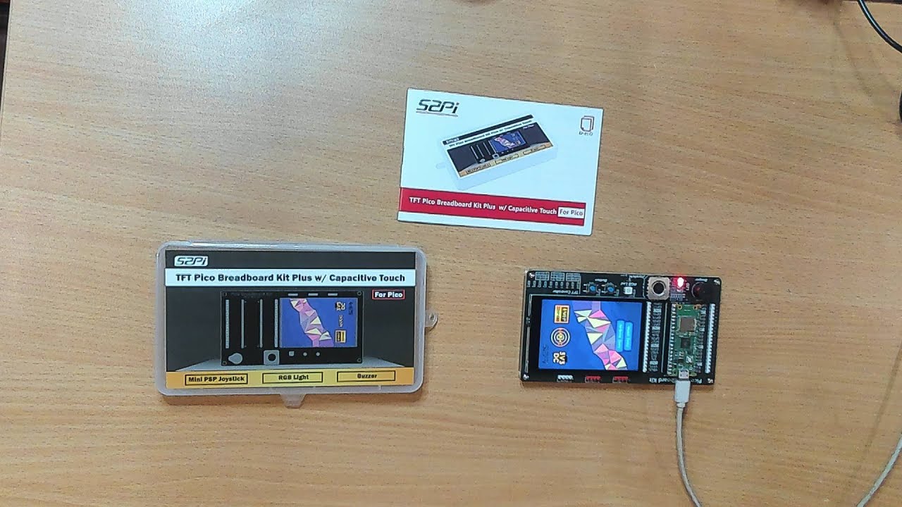 Unboxing the 52Pi TFT Pico Breadboard Kit With Capacitive Touch - YouTube