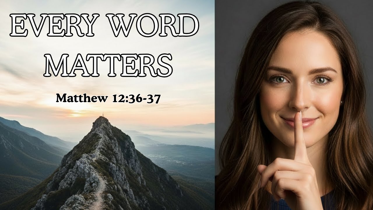 BIBLE EXPLAINS MATTHEW 12:36โ37: The Shocking Truth About Every Word ...
