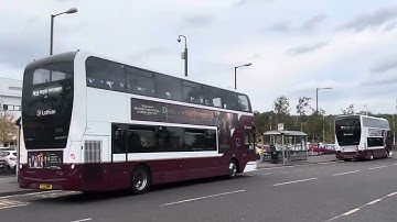Buses at Royal Edinburgh Infirmary 27/09/2025