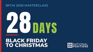 BFCM 2026: Why Black Friday Is 28 Days From Christmas (Full Masterclass)