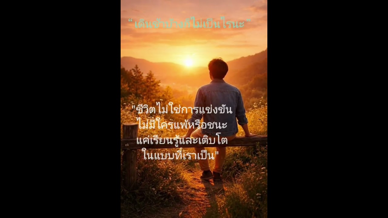 เดินช้าบ้างก็ไม่เป็นไรนะ | เพลงให้กำลังใจ ฟังสบาย ฮีลใจ 🤍@TKSound-y2z 