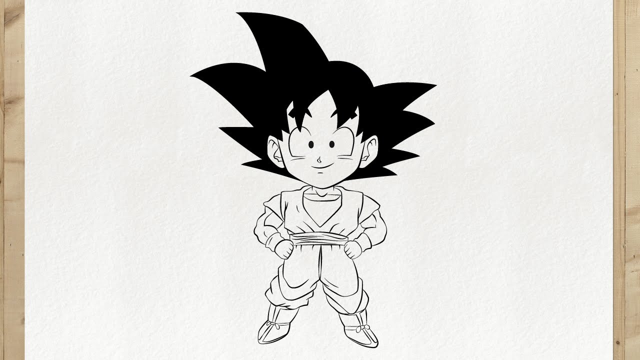 Como desenhar Goku - Acesse tambem