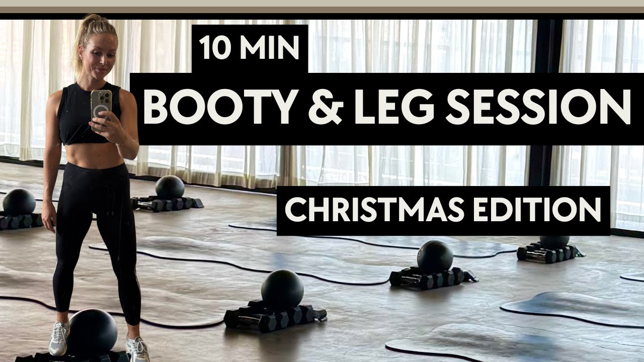 Christmas Lower Body Burn — 10 Min Mini Band Booty & Thighs