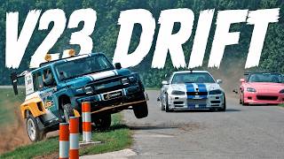 When Fast & Furious Collides with Gymkhana:  iCar V23 Wuhu Drift