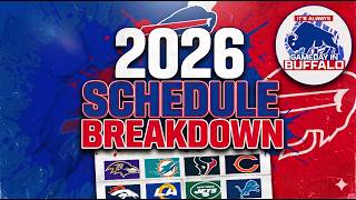 Buffalo Bills 2026 NFL Schedule Breakdown | Always Gameday in Buffalo