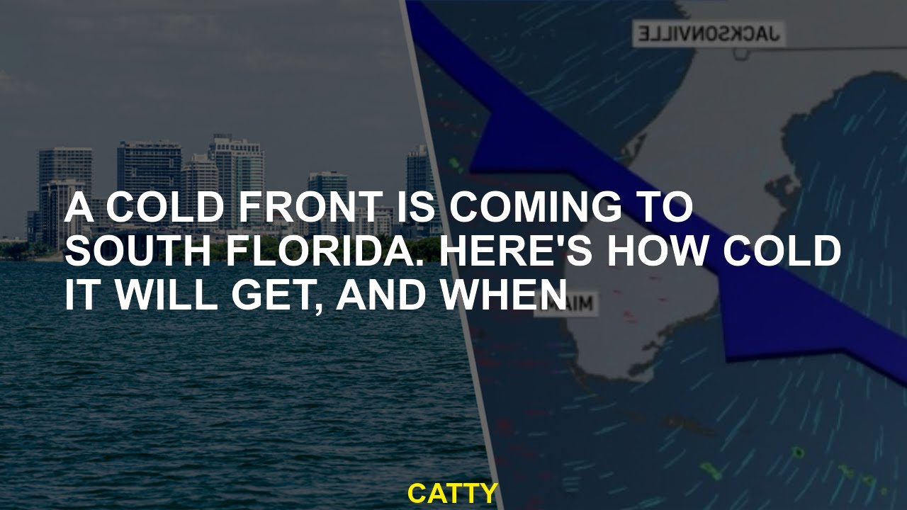 A cold front is coming to South Florida. Here's how cold it will get ...