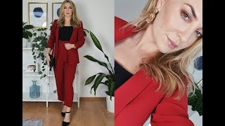 ♥️ Lady in Red ♥️ Look für Weihnachtsfeiern oder  Winterhochzeiten | MachMalRosa