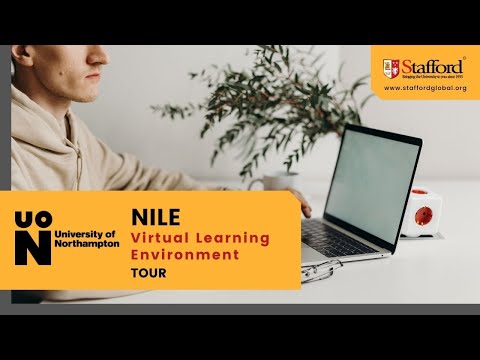 University of Northampton NILE Virtual Learning Environment Tour
