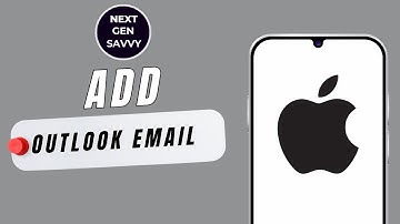 How To Add Outlook Email To iPhone