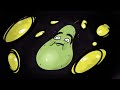 Pear Wiggling Cartoon