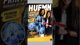 🔥 Riteish Deshmukh Canine Print Oversized Shirt Price 💸#riteshdeshmukh #fashion  #shorts