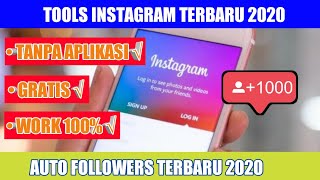 🔴GRATIS 💥 CARA MENAMBAH FOLLOWERS INSTAGRAM TANPA MENGGUNAKAN APLIKASI TERBARU 2020 screenshot 5