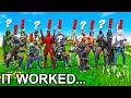 I Pretended To Be EVERY Boss In Fortnite History