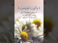 الباقيات الصالحات محمد المنشاوي
