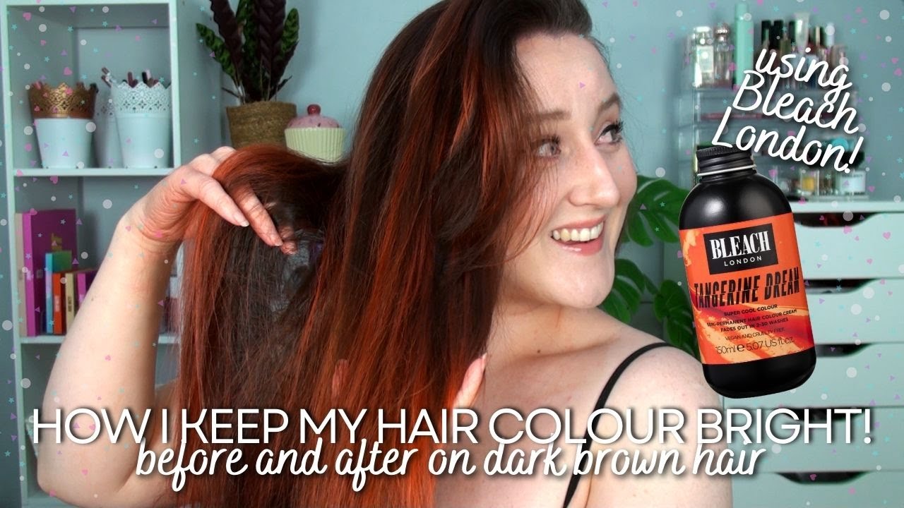 HOW I KEEP MY HAIR COLOUR BRIGHT! Hair Transformation Using Bleach