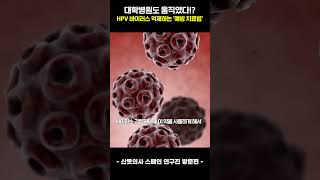 자궁경부암·사마귀 예방하는 새로운 HPV 치료법? 🩺