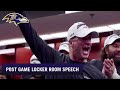 Coach Harbaugh's Postgame Speech: You are the AFC North Champions