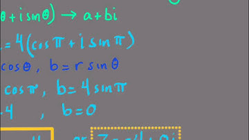 complex numbers: polar to rectangular form