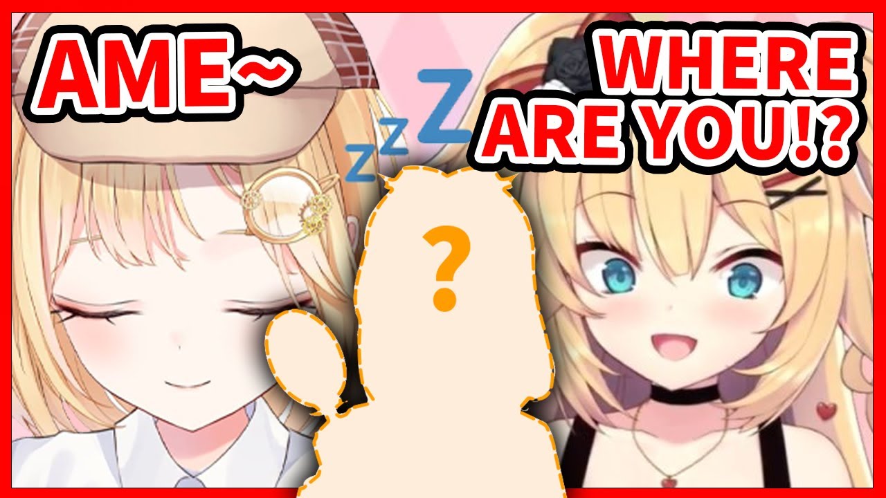 Amelia Disappears during Collab with Haachama!?【Watson Amelia/Akai Haato/ HololiveEN】