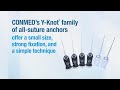 Yknot allsuture anchor family  conmed product