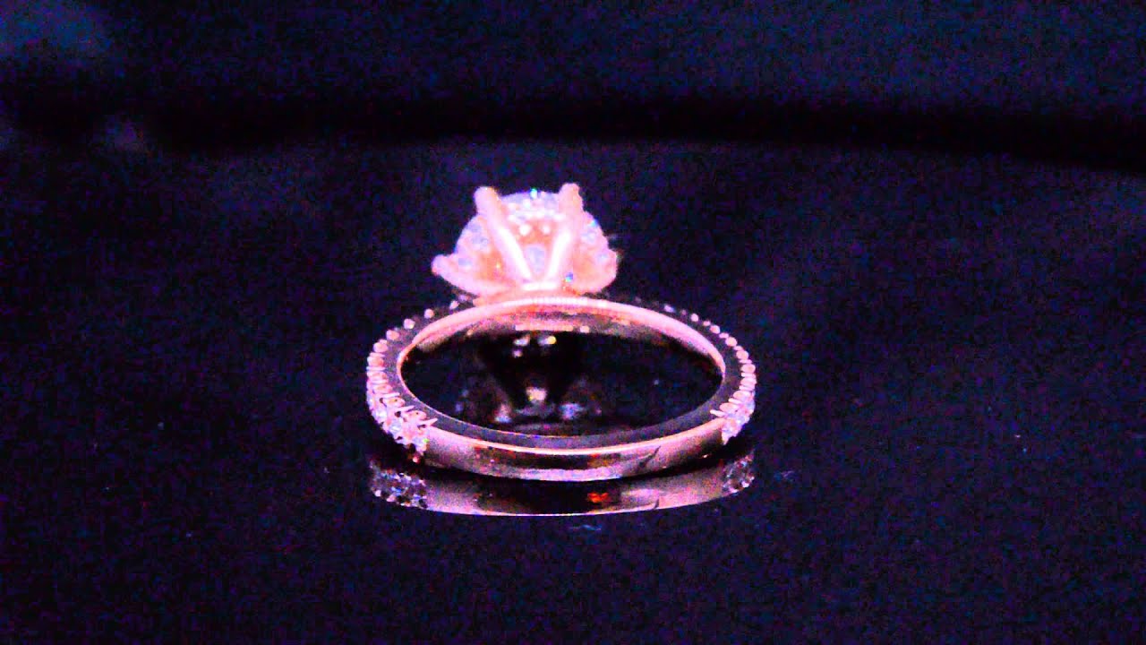 Super High Quality Diamond Simulant Engagement Ring