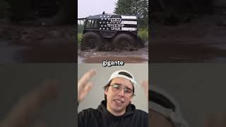 veículo carrega combustível nas rodas !